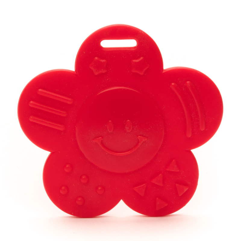 Bijtring Zonnetje, 2stuks 722 rood