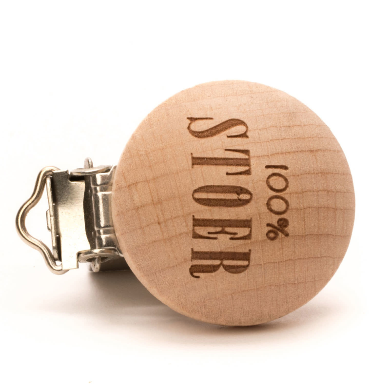 Speenclip, 2stuks 100% Stoer