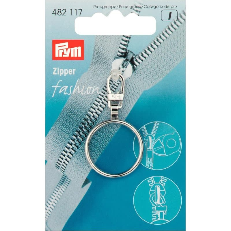 Zipper fashion rond