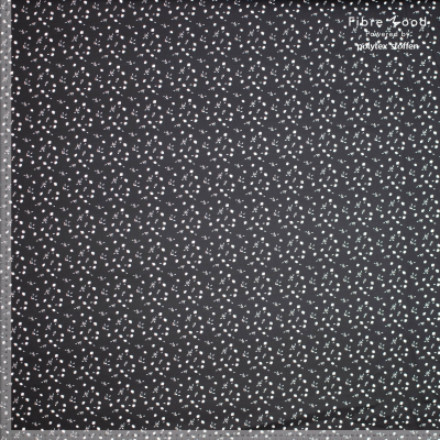 FM310177 jacquard met kleine bloemen