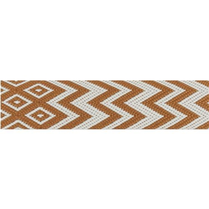 Tassenband geweven zigzag 654