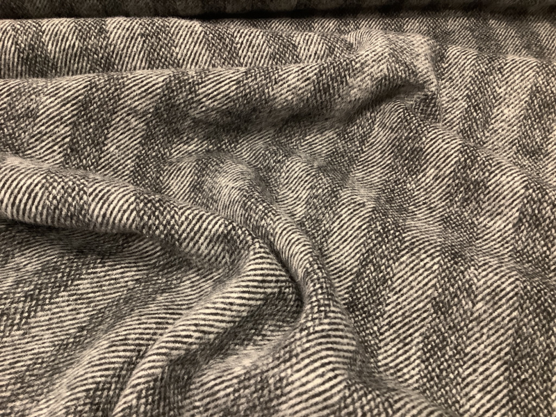 Mantelstof streep 12359