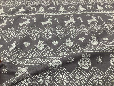 X-mas French Terry grey