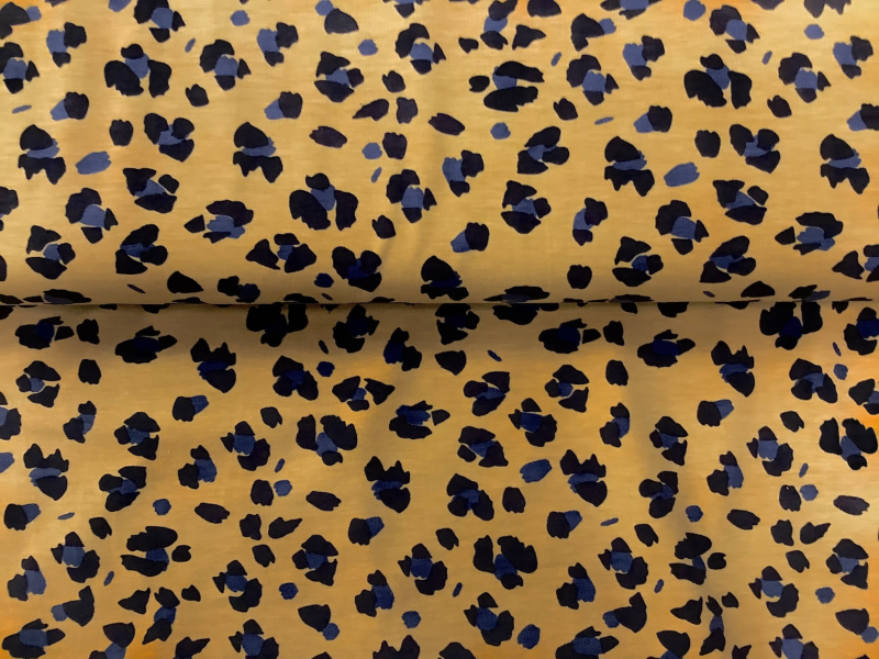 Tricot met panter look print