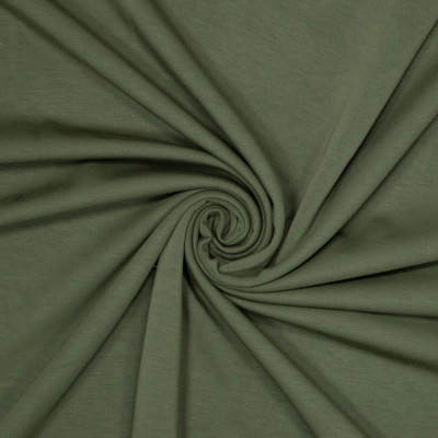 Knit modal high quality jog - Olijf