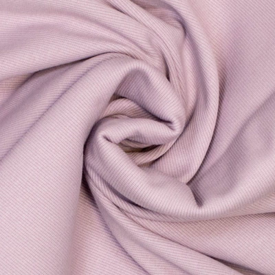 Boordstof - Ribb 2x2 kleur Elderberry