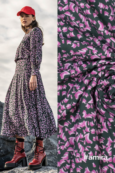 Viscose voor jurk Amira en Tilly FM922261