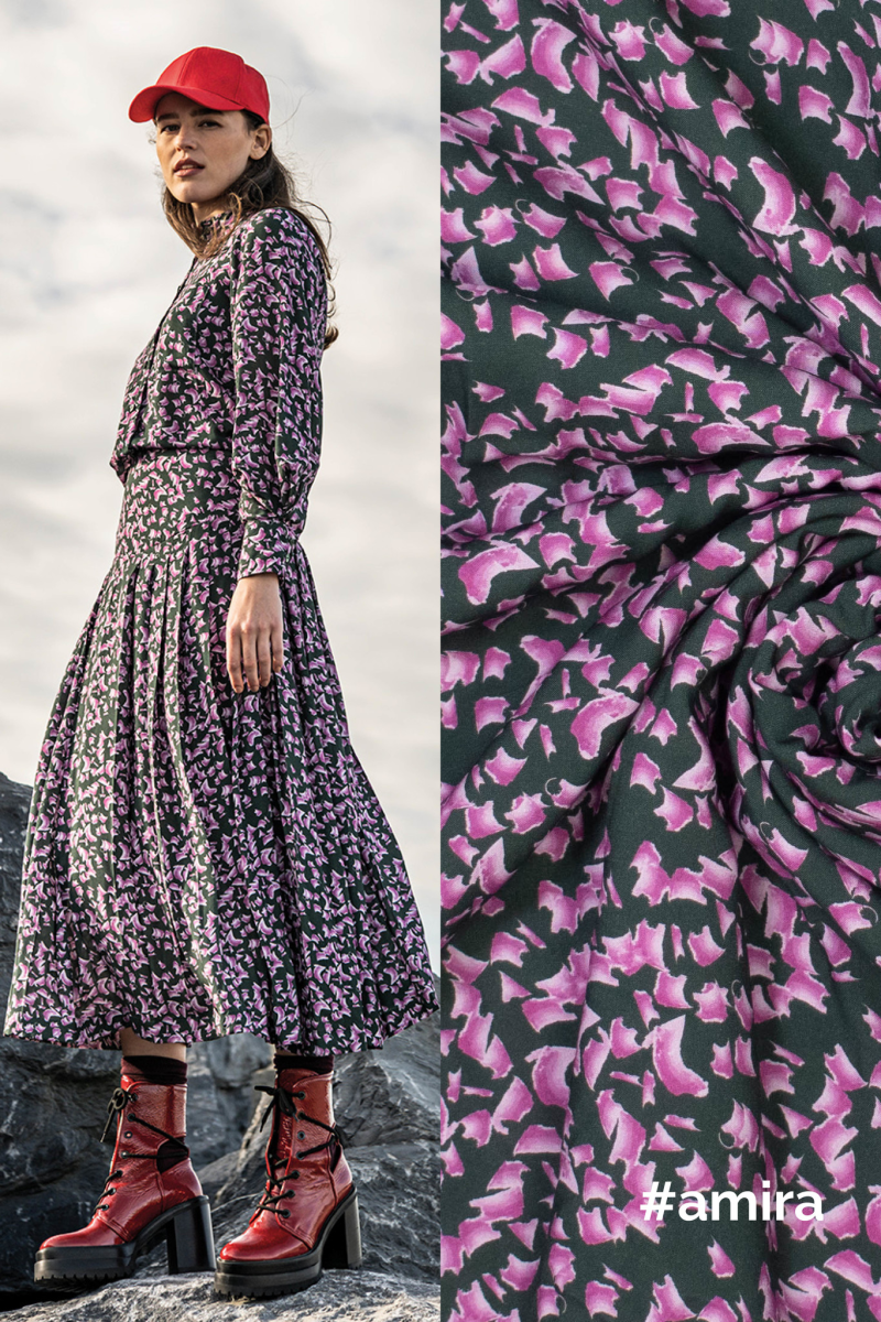 Viscose voor jurk Amira en Tilly FM922261