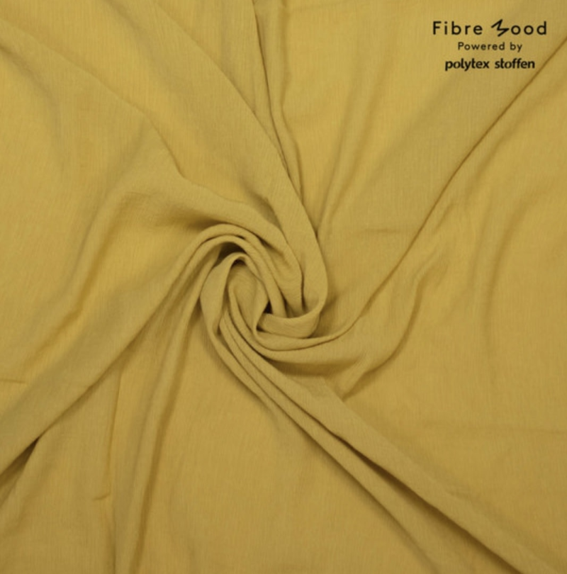 Woven gekreukeld/streep effect Fibre Mood