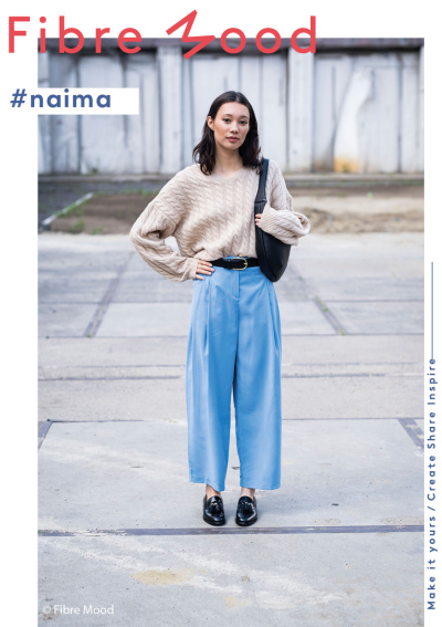 Woven VI/PL tencel finished - Helder blau Fibre Mood