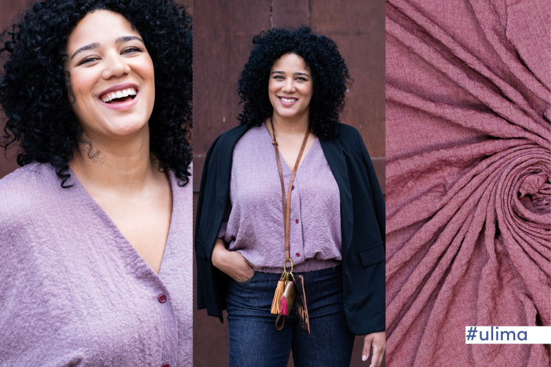 Ulima Fibre Mood Viscose dubble effect Cyclaam