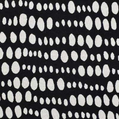 ALBstoffe jacquard together zwart, duurzame stoffen