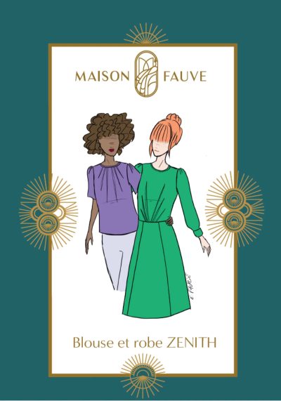 Blouse et robe Zenith Maison Fauve
