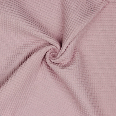 Wafel katoen soft rose