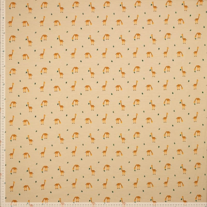 Polly de Giraf col Beige tricot