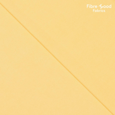 Poplin stone washed  Custard -  Fibre Mood