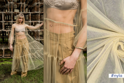 Tule light Green Fibre Mood