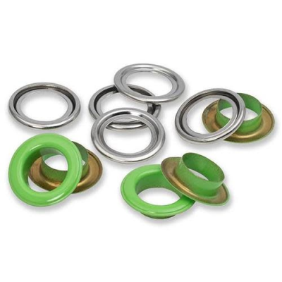Nestel ogen 14mm Licht Groen Prym