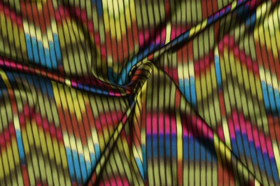 Micro satijn abstracte print - A la Ville Art