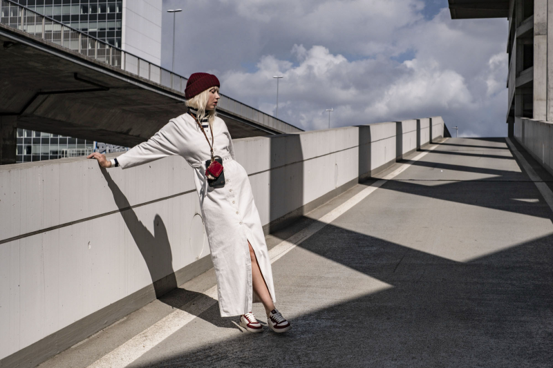 Corduroy white Fibre Mood