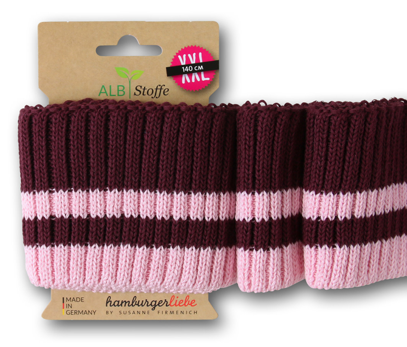 CuffMe ALBstoffe grof streep