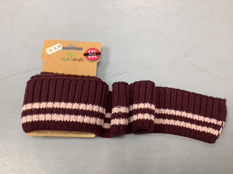 CuffMe ALBstoffe grof met fijne streep