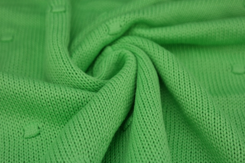 The Dots cotton knitwear Green 101 Stenzo