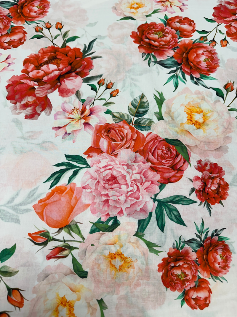 Alta Mode rode bloemen