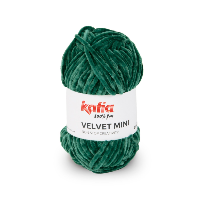 Katia Velvet Mini - Donker groen 205