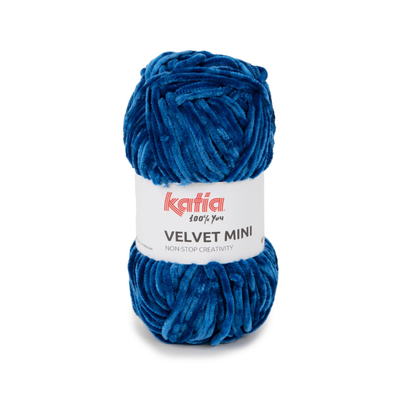 Katia Velvet Mini - Kobalt blauw 217