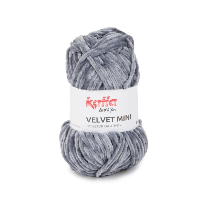 Katia Velvet Mini - Antraciet 215