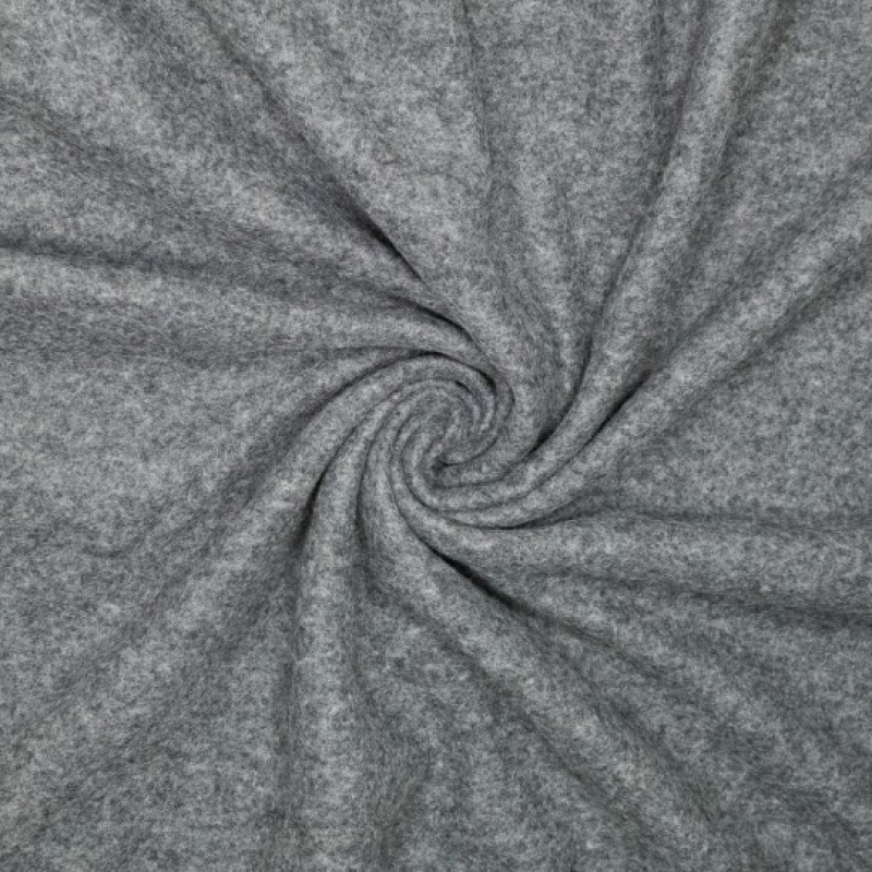 Wol gebreid - Grijs gemêleerd 30