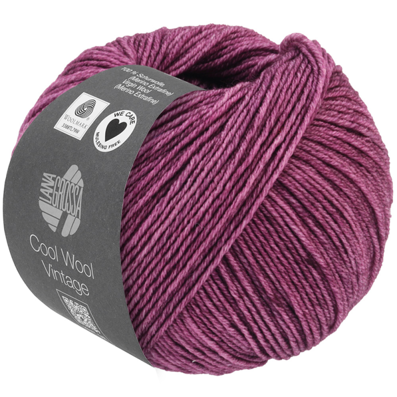 LANA GROSSA Cool Wool Vintage - Pruim 7365