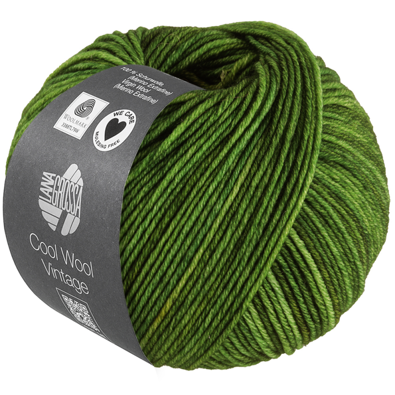 LANA GROSSA Cool Wool Vintage - Grasgroen 7392