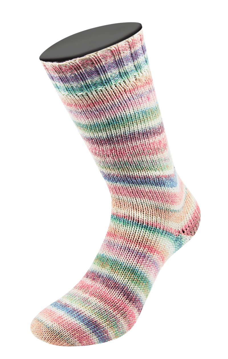 LANA GROSSA Cool Wool 4 Socks print - 7769