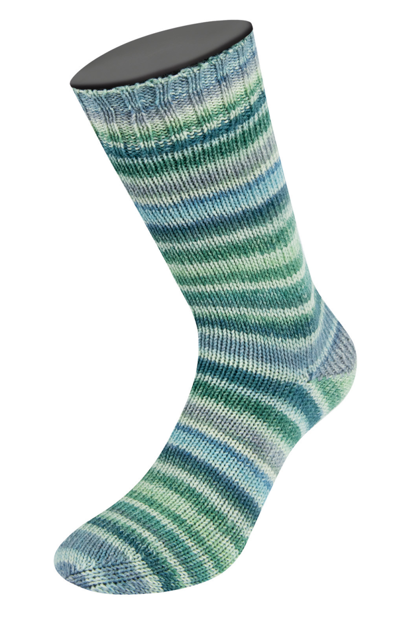 LANA GROSSA Cool Wool 4 Socks print - 7754
