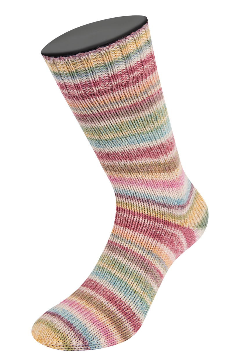 LANA GROSSA Cool Wool 4 Socks print - 7757