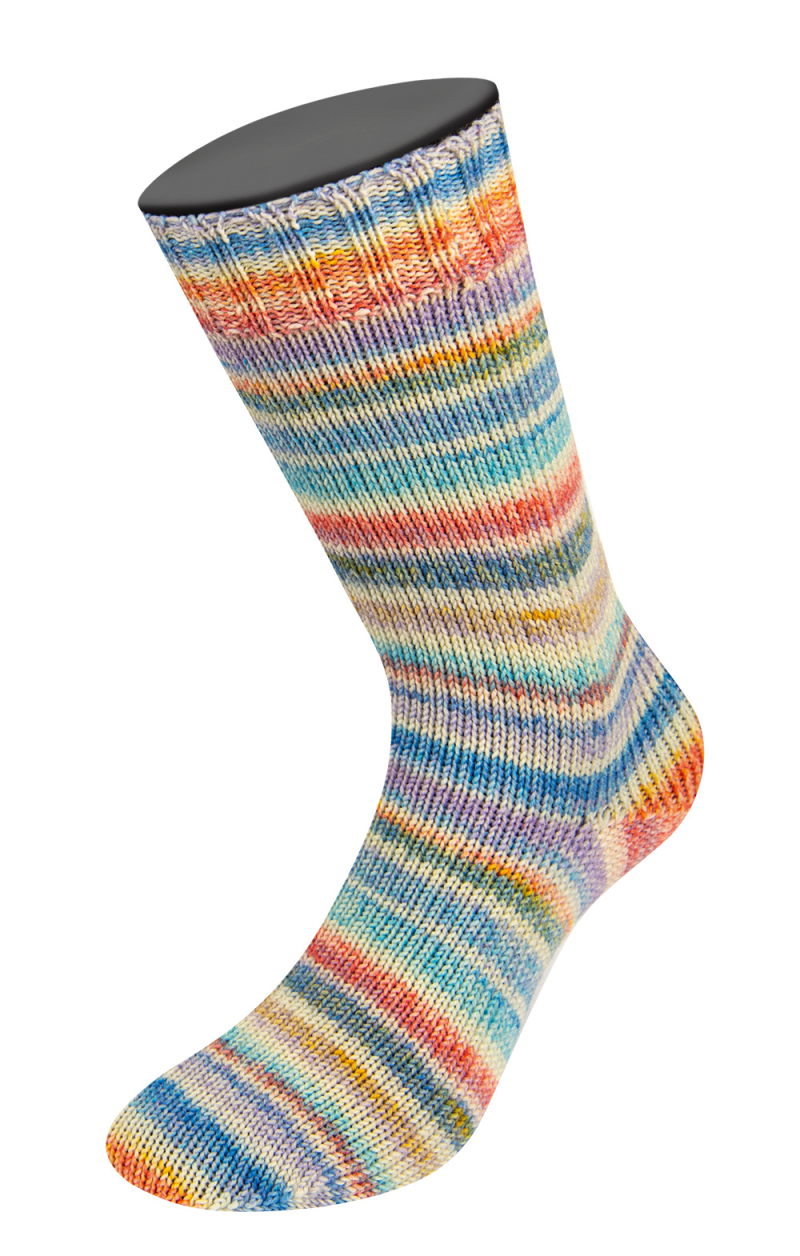 LANA GROSSA Cool Wool 4 Socks print - 7763