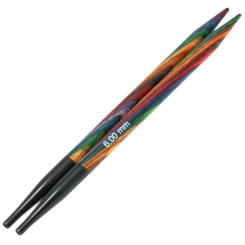 Lana Grossa rainbow breinaalden - 6mm