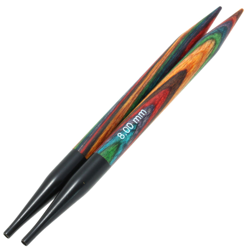 Lana Grossa rainbow breinaalden - 8mm