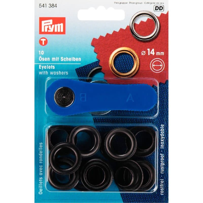 Nestelogen 14mm Zwart