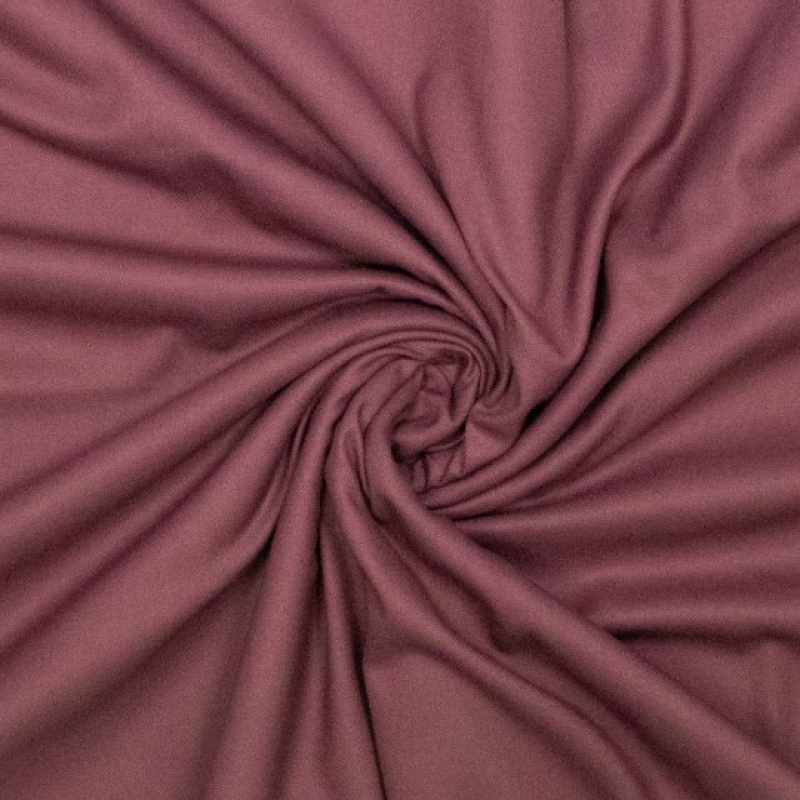 Bamboo gerecycled polyester kreukvrij - Mauve 685