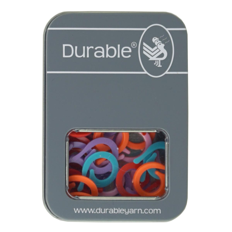 Durable steekmarkers - Splitring steekmarkeerders 19mm, 50 stuks