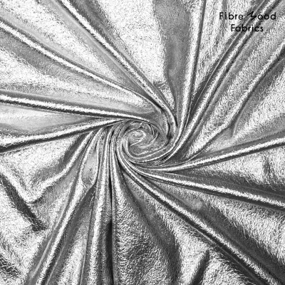 Woven foil crackle brushed