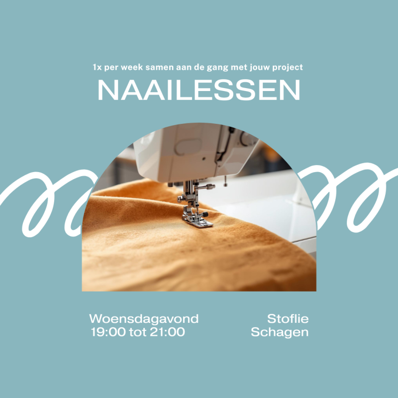 Naailes - Woensdagavond 19:00-21:00 startdatum 18 februari
