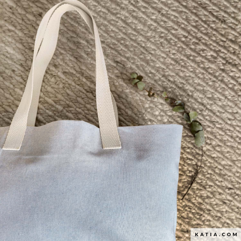 Gerecycled canvas - navy