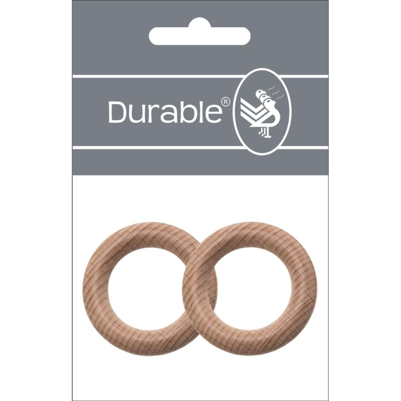 Beukenhouten ring Durable - 2 stuks 40mm