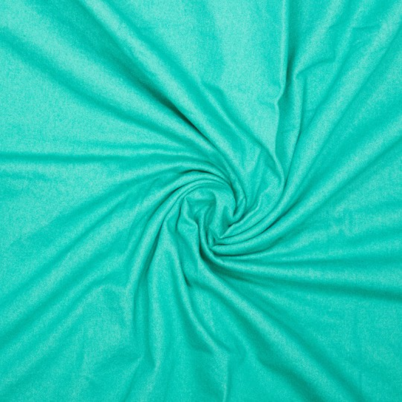 Gewoven denim katoen - Oceaan