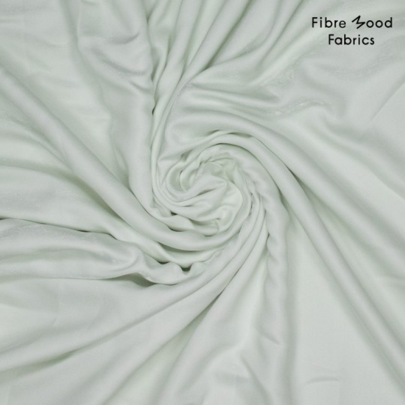 Glanzende Viscose FM - grijs blauw