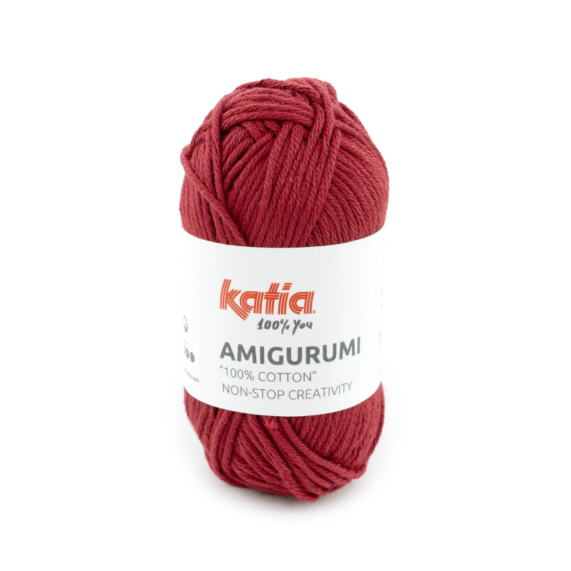 Katia Amigurumi - Wijn rood 40